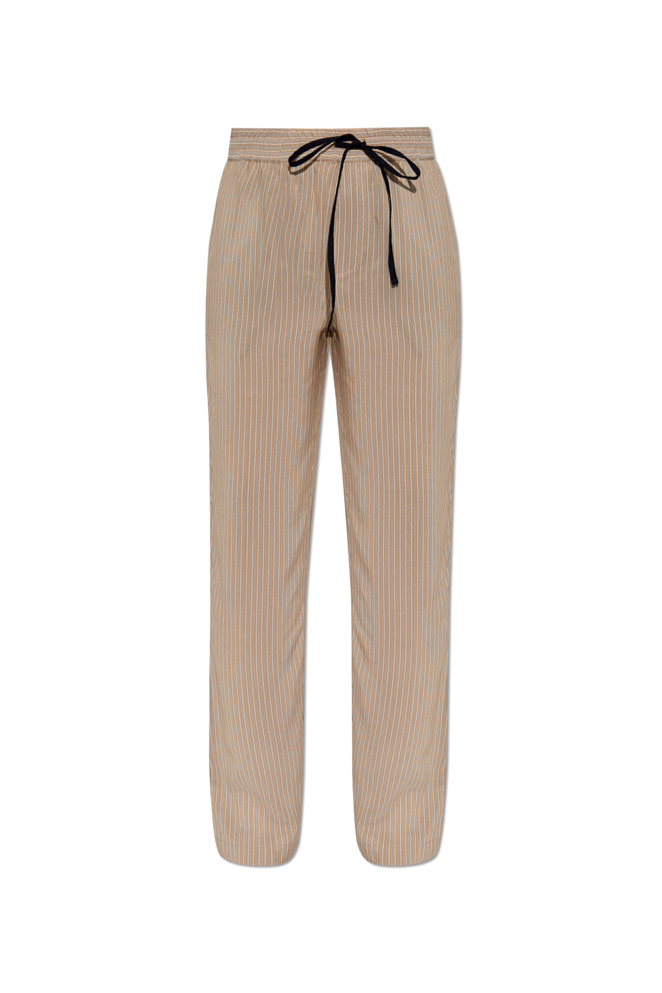 パンツ VICTORIA VICTORIA BECKHAM Pants 1125WTR006041A TOBACCO Victoria Beckham Striped pants | Women's Clothing | Vitkac